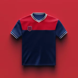 Red & Blue color t-shirt