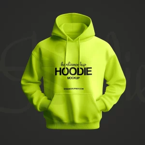 Lime Green Color Hoodie